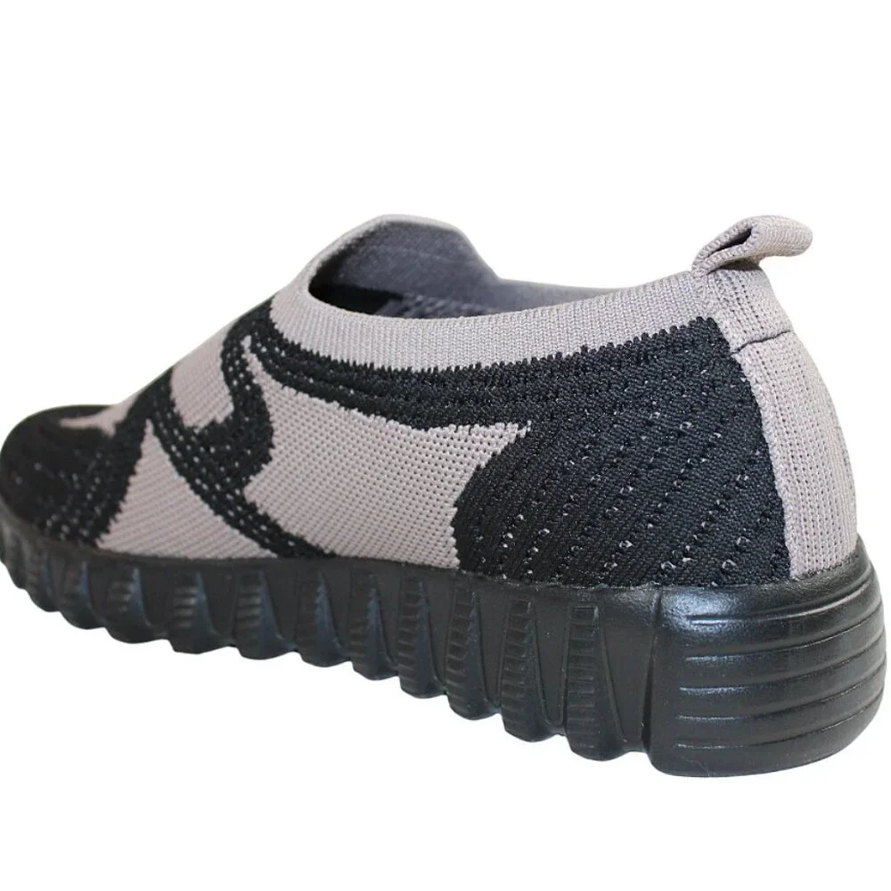 Bernie Mev Nadin Black Mauve Slip-On Sneaker, Size 37 (US 6.5 - 7)